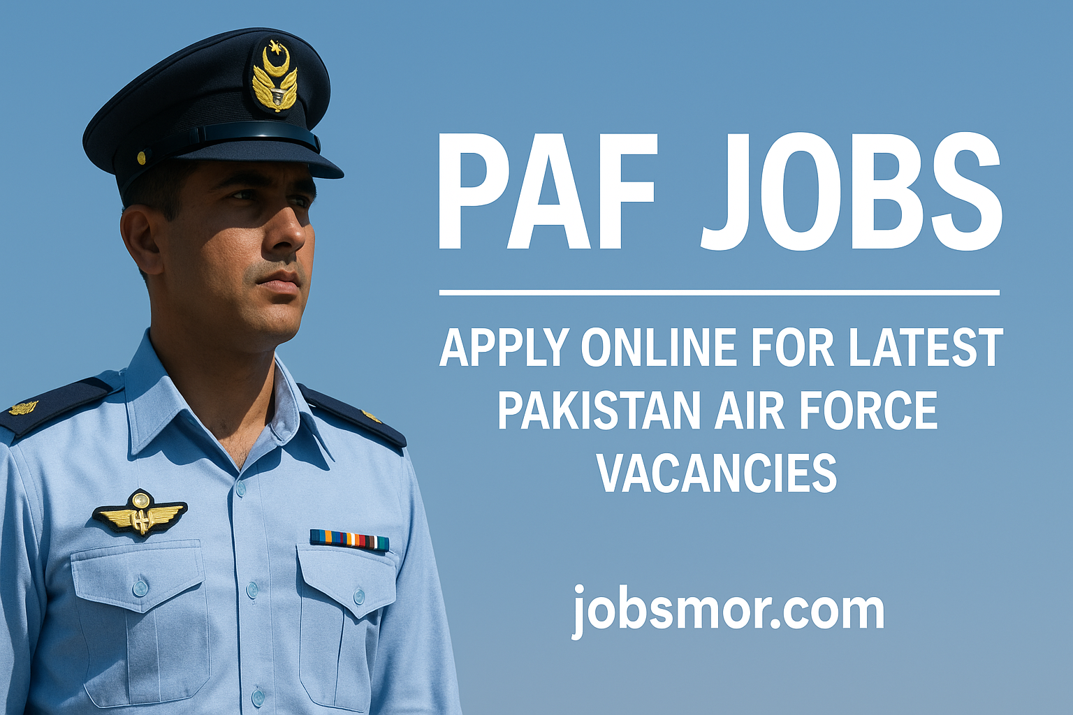 PAF Jobs 2025 – Pakistan Air Force