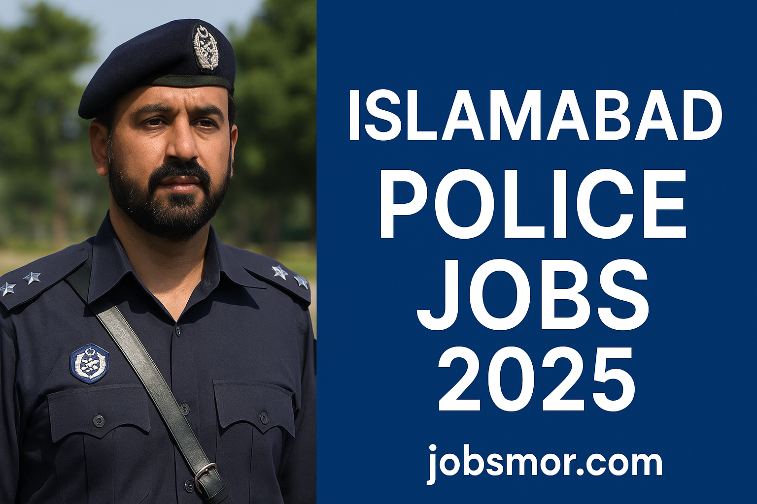 Islamabad Police Jobs 2025 – Apply Online