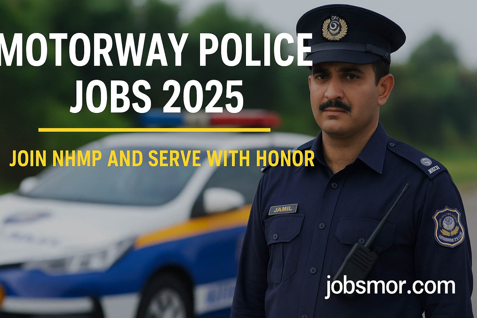 Motorway Police Jobs 2025 – Join NHMP Online Registration