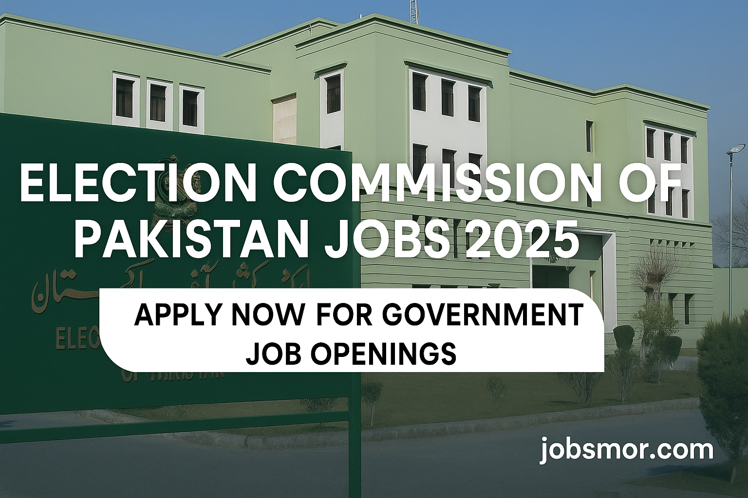 Election Commission of Pakistan Jobs 2025 | Online Apply