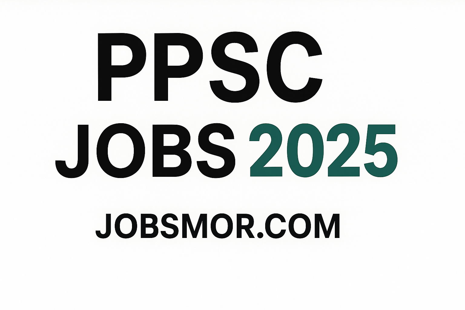 PPSC Jobs 2025 – Apply Online